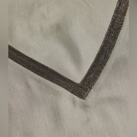 Fabiana Filippi Silk top sequins size 2 - Picture 7 of 8